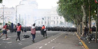 Represión jubilados