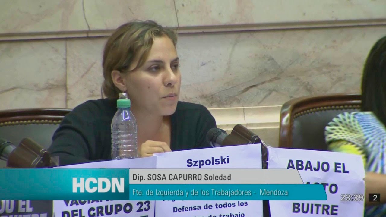 Soledad Sosa rechazó los dichos de Cornejo en el Congreso nacional