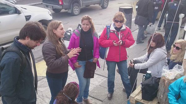 La diputada del Partido Obrero Soledad Sosa viaja a Tierra del Fuego