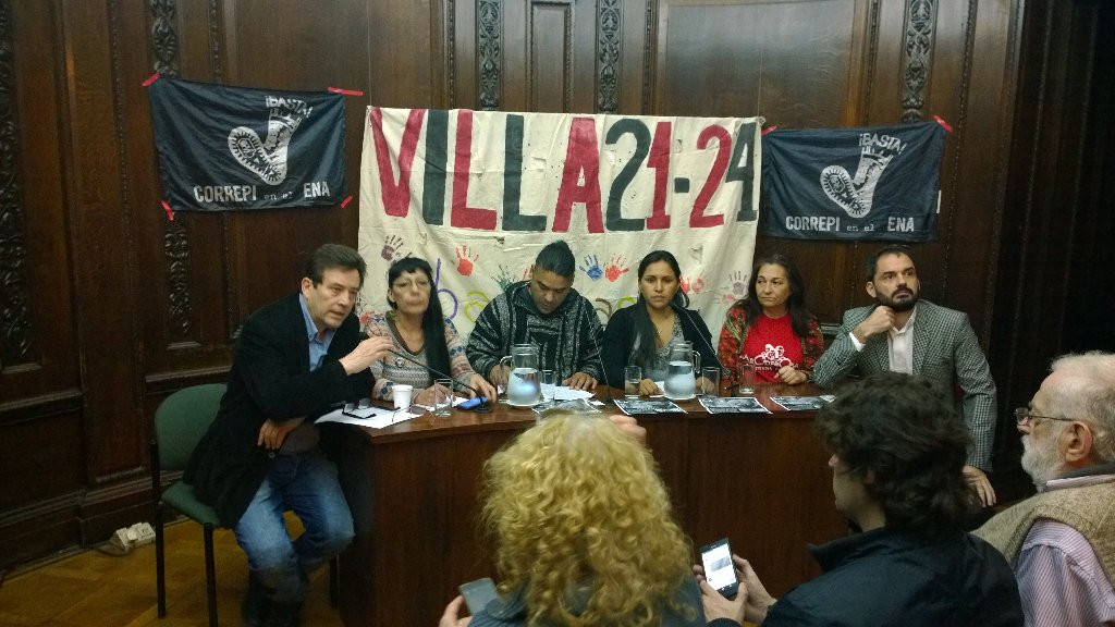 Ramal: “pedimos la citación al Ministro Ocampo por los abusos de las fuerzas de seguridad a organizaciones y vecinos de la Villa 21 24