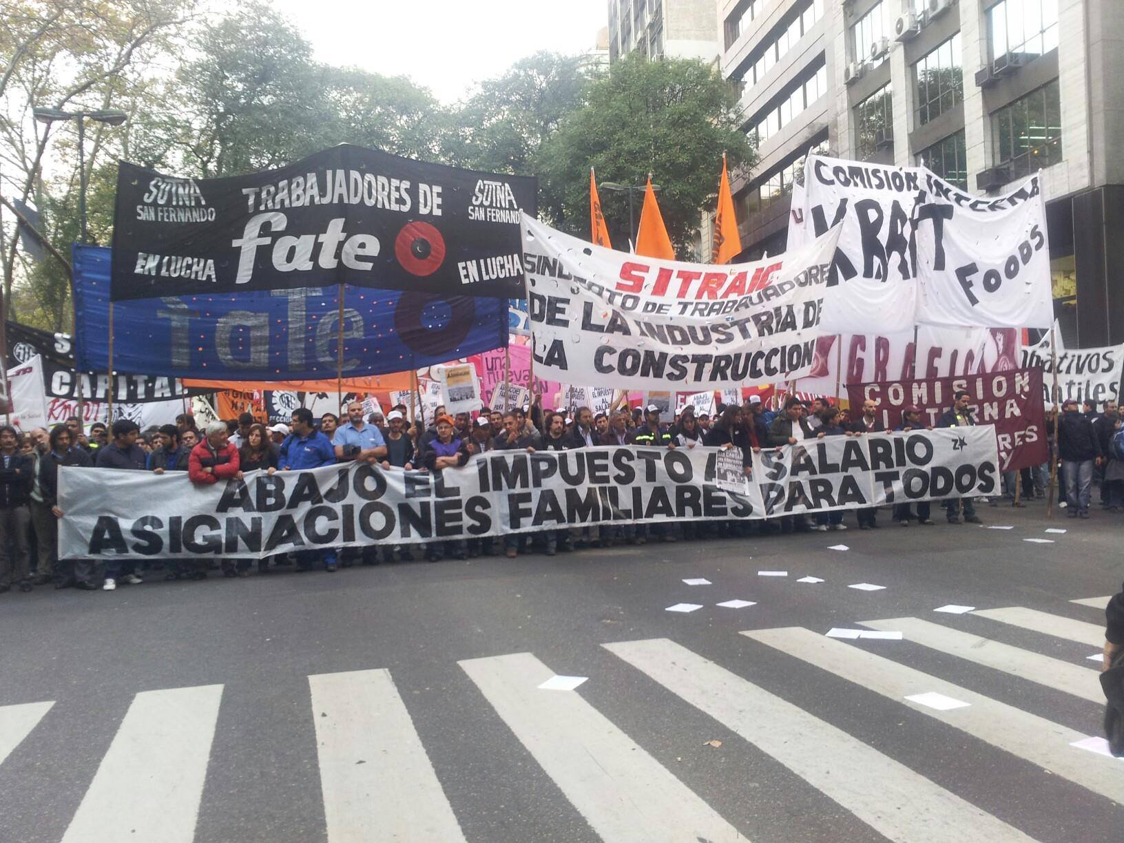 El sindicalismo clasista ante la marcha de la CGT y los movimientos sociales