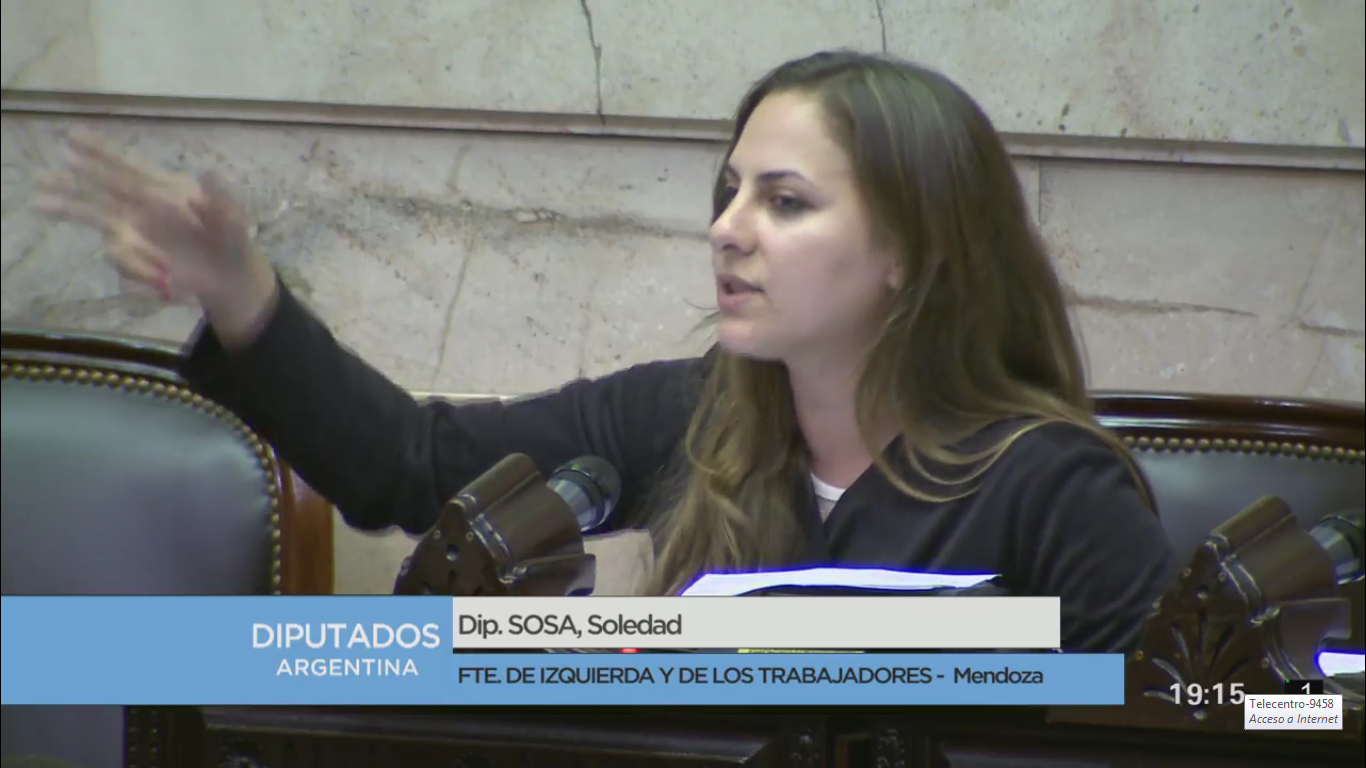 Soledad Sosa le respondió a Elisa Carrió: «¿Donde estaba cuando la izquierda metía preso a Pedraza?»