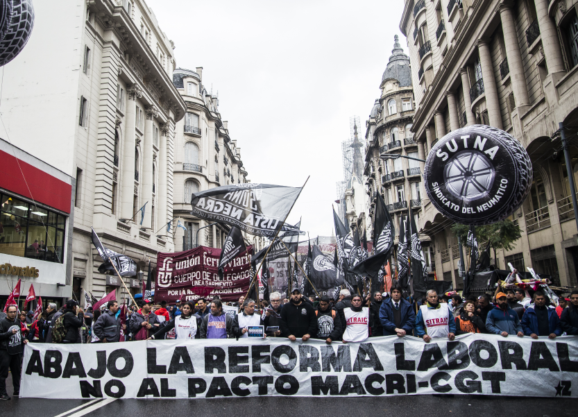 El sindicalismo clasista y antiburocrático marcha en columna independiente