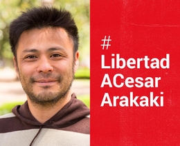 Dictan prisión preventiva a César Arakaki;  peligra su vida e integridad física