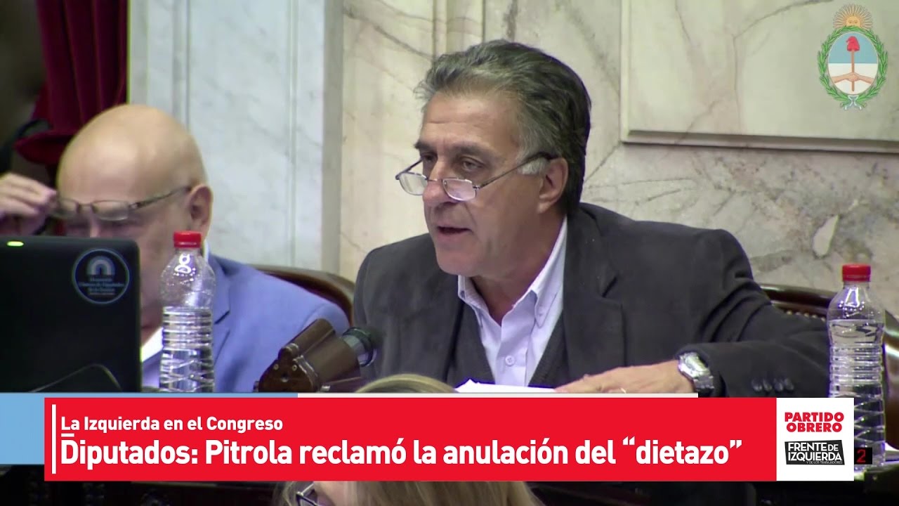 [Canje Pasajes] Pitrola: “Macri propone un dietazo en blanco”