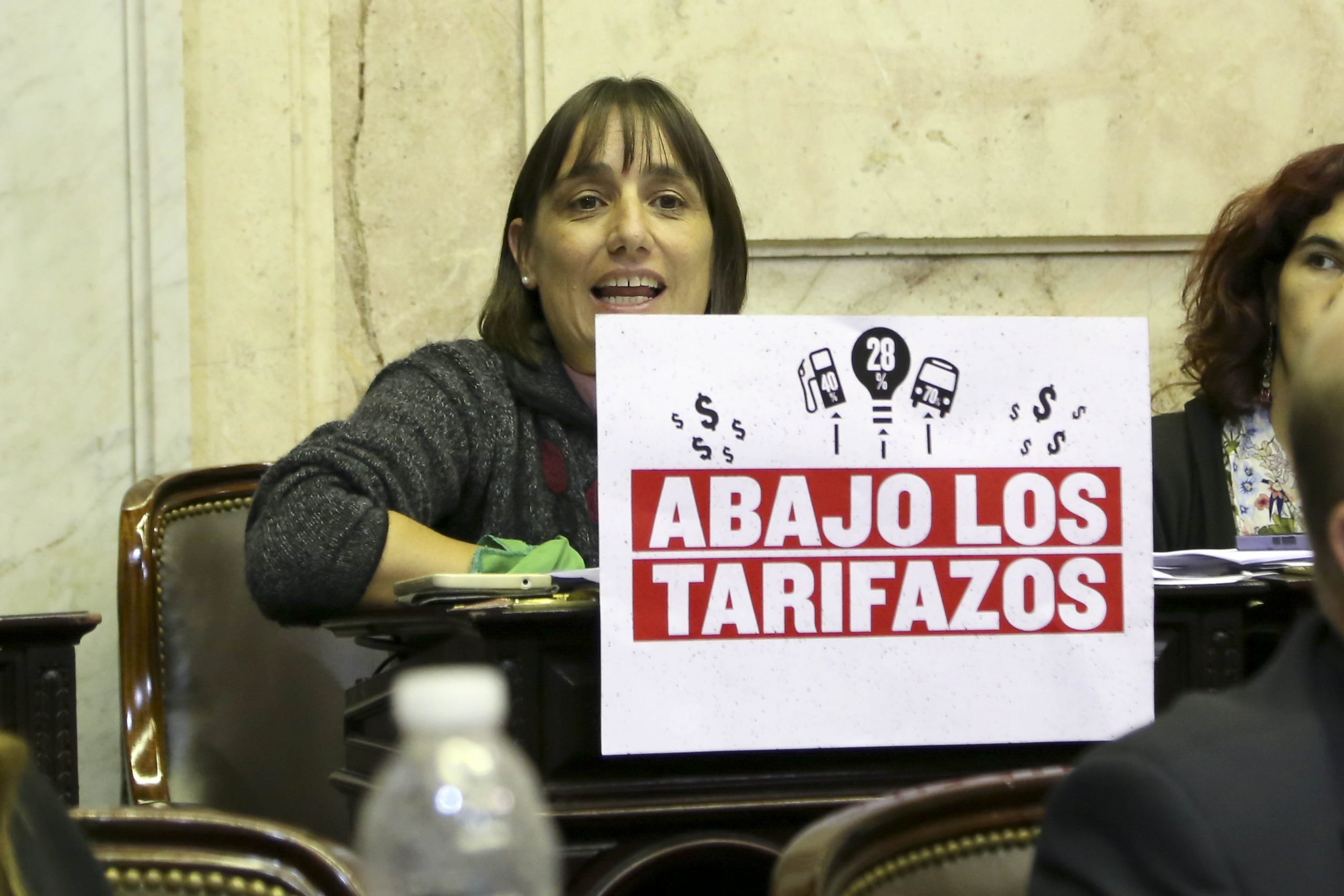 Romina Del Plá: “Finas maniobras para rescatar el tarifazo en Diputados”