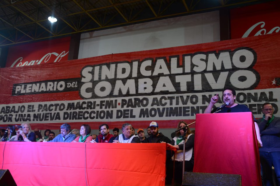 [ParoCGT] Sindicalismo combativo resolvió medidas para el paro de la CGT y reclamó un plan de lucha