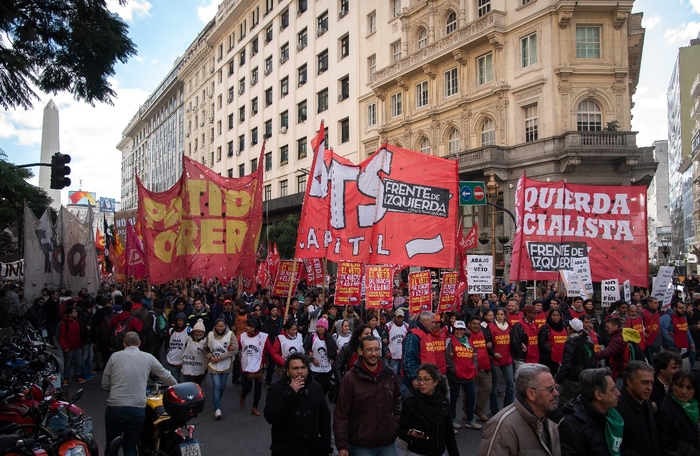 El Frente de Izquierda se movilizará contra el pacto de Macri, el FMI y los gobernadores