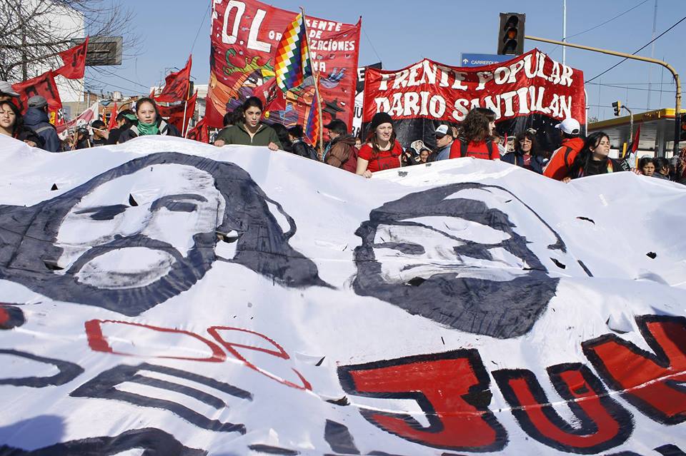 El Frente Popular Darío Santillan Alto Valle (Neuquén y Rio Negro) llama a votar a la Lista Unidad del Frente de Izquierda encabezada por Jorge Altamira y Juan Carlos Giordano.