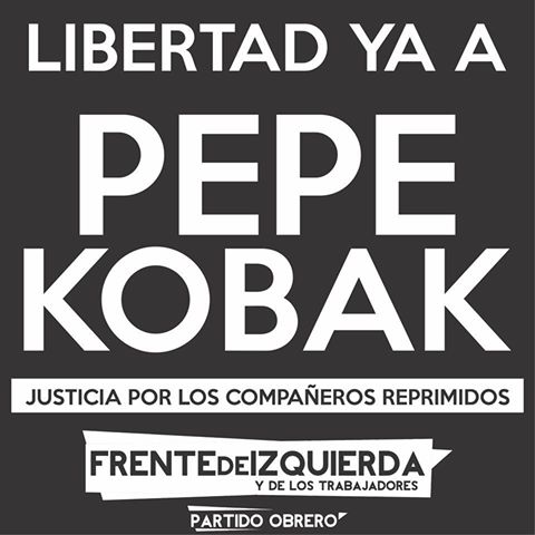 Tucumán: Inmediata libertad al militante del PO José Kobak