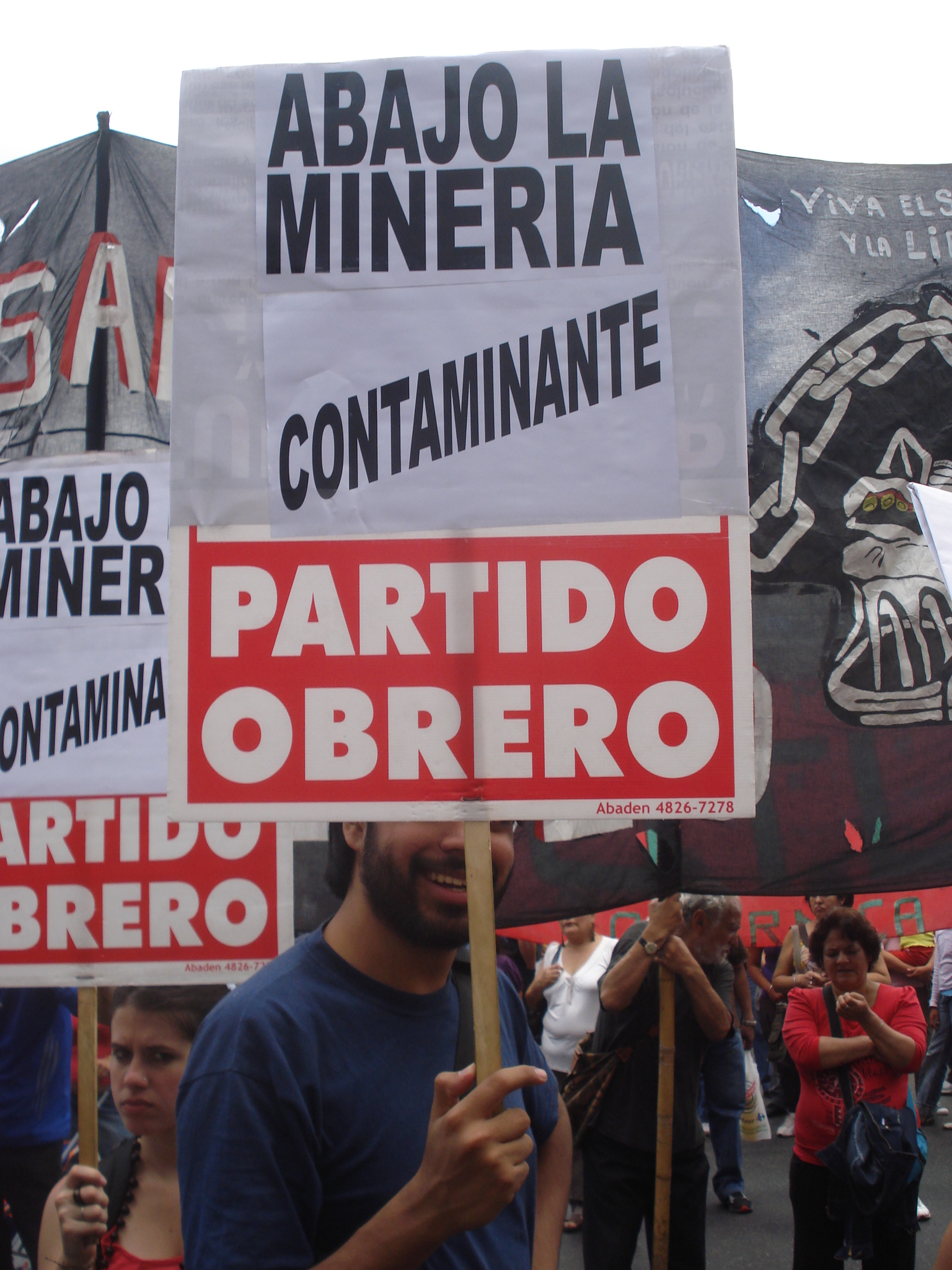 Soledad Sosa y Pablo López presentan proyecto de Ley contra la minería contaminante