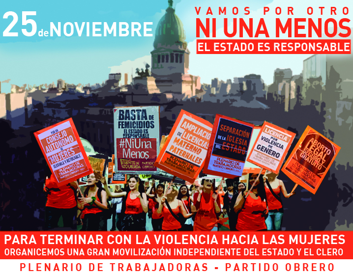 Este 25N las mujeres marchamos de Congreso a Plaza de Mayo por #NiUnaMenos