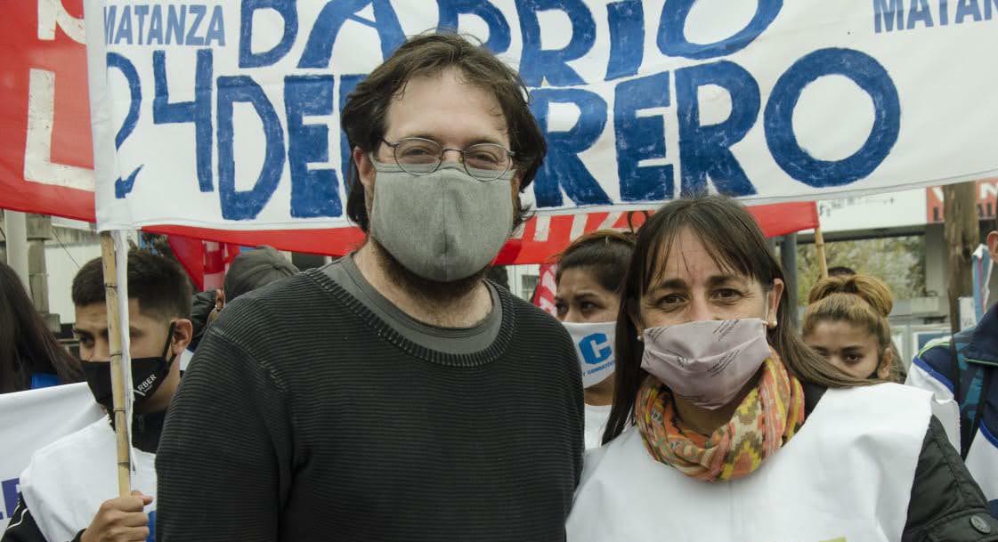 [Caravana en La Plata en defensa de las reservas urbanas] Romina Del Plá: “Con Kicillof sigue la rapiña ambiental al servicio de los grupos capitalistas”