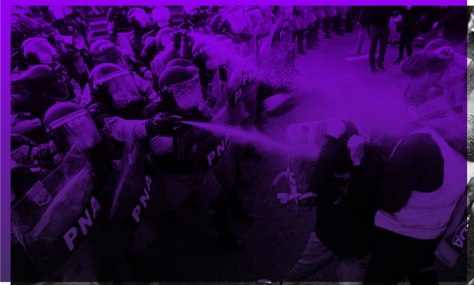 Basta de reprimir la protesta social